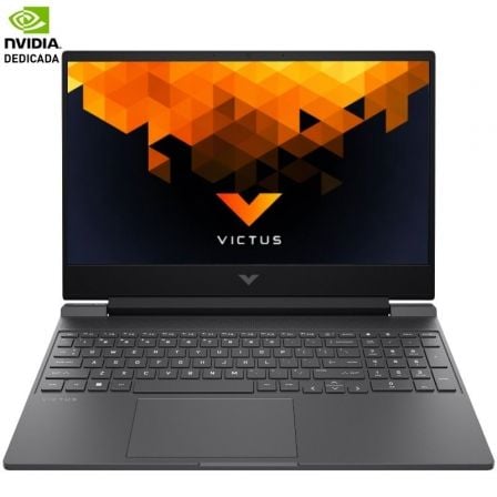 Portátil Gaming HP Victus 15-FA2707NS Intel Core i5-13420H/ 16GB/ 512GB SSD/ GeForce RTX 4050/ 15.6'/ Sin Sistema Operativo